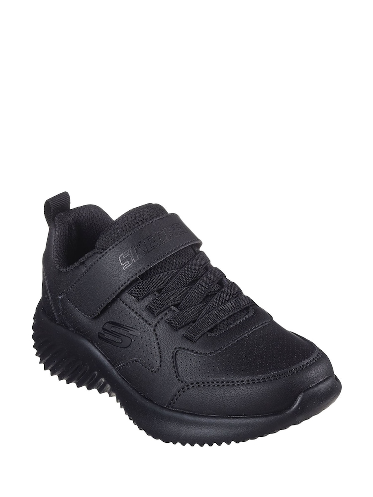 Buy Skechers Black Bounder Power Study School Trainers from Next