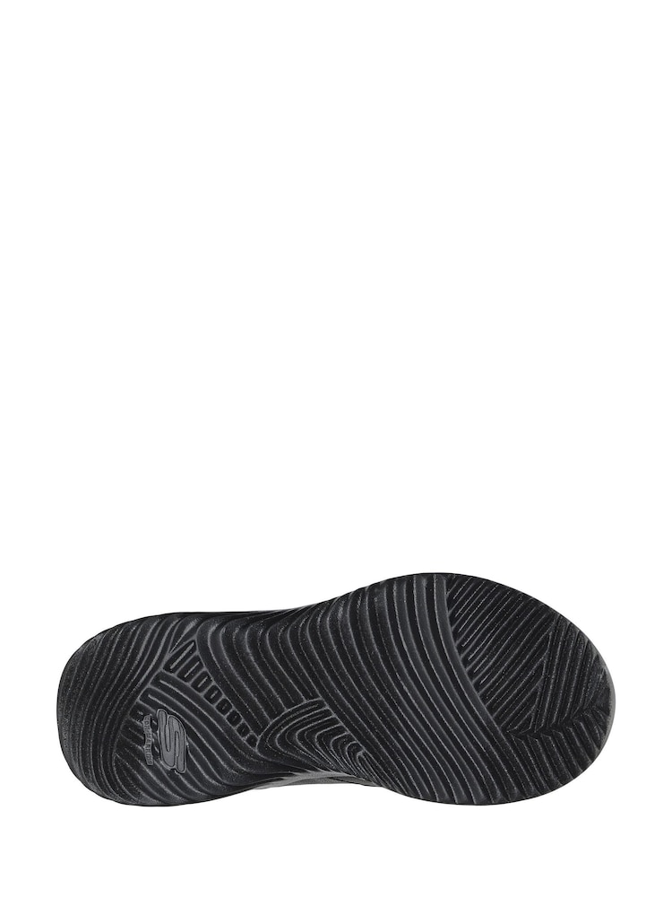 Skechers Black Bounder Power Study School Trainers - Image 5 of 5