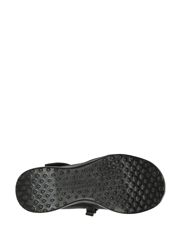 Skechers Black Microstrides School Bus Kicks Trainers - Image 5 of 5