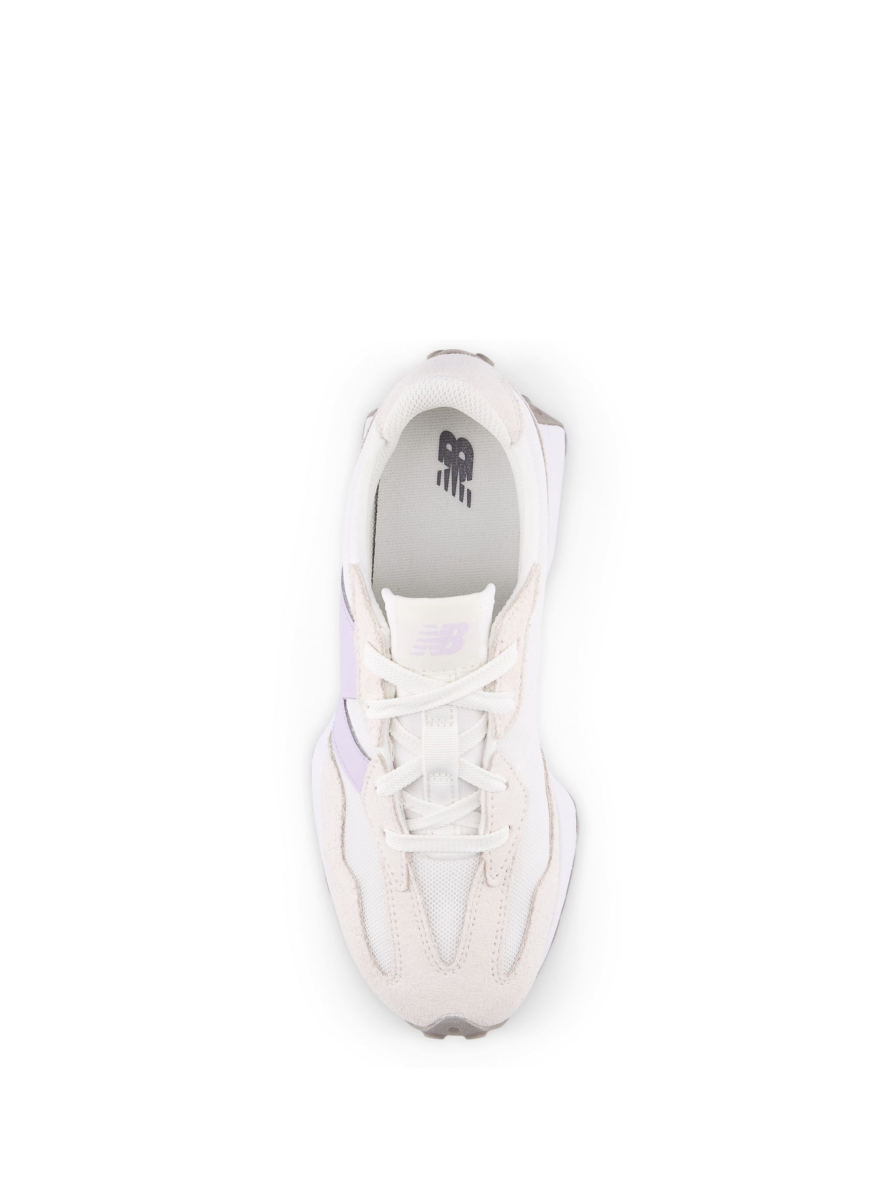 Buy New Balance Purple on White Girls 327 Trainers from Next USA