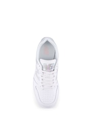 New Balance White/Silver Girls Youth 480 Trainers - Image 4 of 6