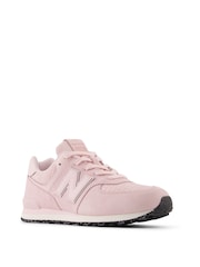 New Balance Pink Girls 574 Trainers - Image 6 of 8