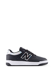 New Balance Black Girls Youth 480 Trainers - Image 1 of 5