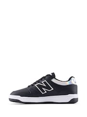 New Balance Black Girls Youth 480 Trainers - Image 2 of 5