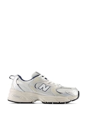 New Balance White/Blue/Red Girls 530 Trainers - Image 1 of 5