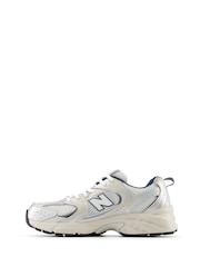New Balance White/Blue/Red Girls 530 Trainers - Image 2 of 5