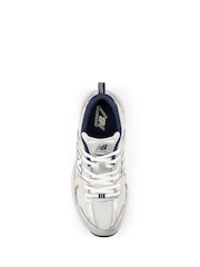New Balance White/Blue/Red Girls 530 Trainers - Image 4 of 5