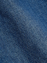 River Island Blue Denim Longline 100% Cotton Jorts - Image 6 of 6