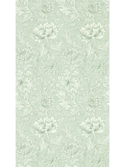 Morris & Co Willow Chrysanthemum Toile Simply Morris Wallpaper Sample - Image 1 of 1
