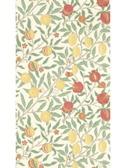 Morris & Co Bayleaf Russet Fruit Simply Morris Wallpaper Sample - Image 1 of 1