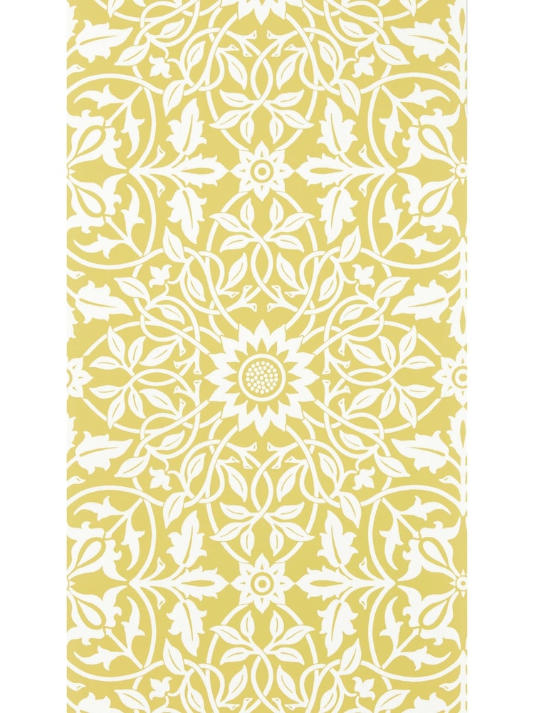 Morris & Co Sunflower St James Ceiling Simply Morris Wallpaper Sample - Image 1 of 1