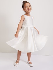 Phase Eight White Melody Ivory Satin Dress - Image 3 of 7