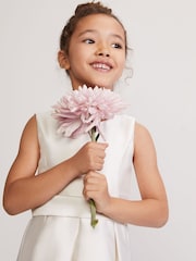 Phase Eight White Melody Ivory Satin Dress - Image 4 of 7