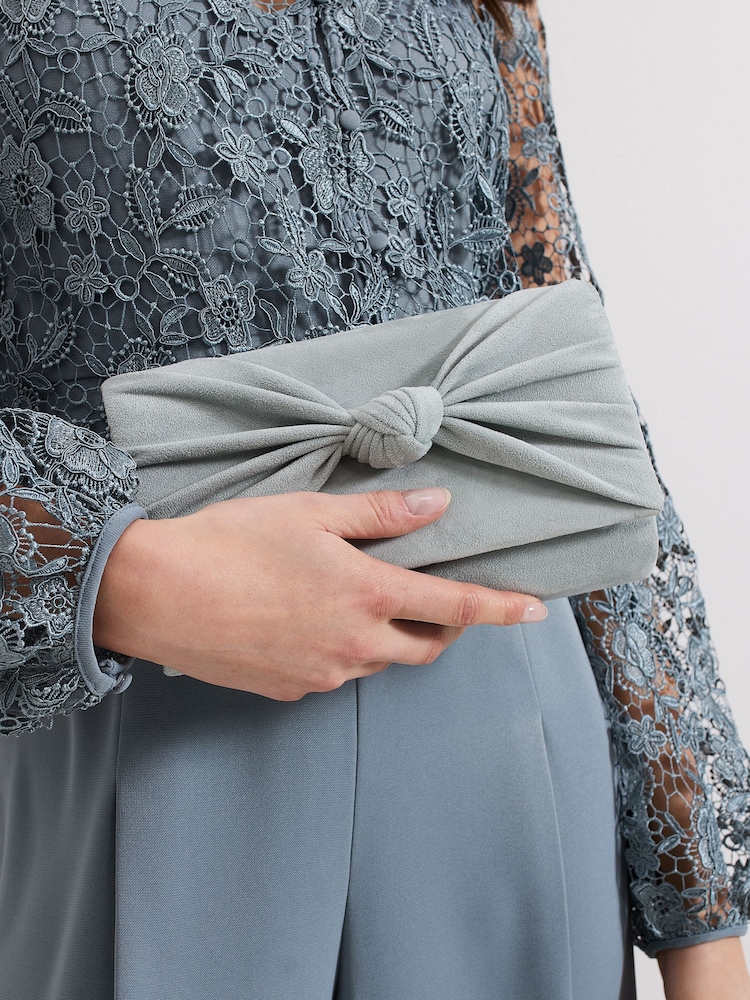 Verde - Phase Eight Knot Front Clutch Bag - Imagen 2 de 8