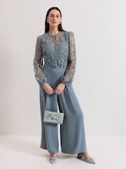 Verde - Phase Eight Knot Front Clutch Bag - Imagen 3 de 8
