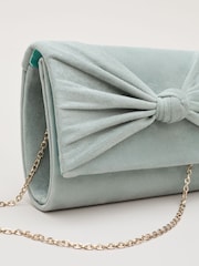 Verde - Phase Eight Knot Front Clutch Bag - Imagen 6 de 8