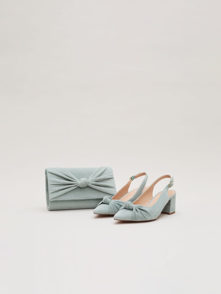 Verde - Phase Eight Knot Front Clutch Bag - Imagen 8 de 8