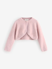 Phase Eight Pink Giselle Antique Rose Fluffy Cover-Up - Image 6 of 7