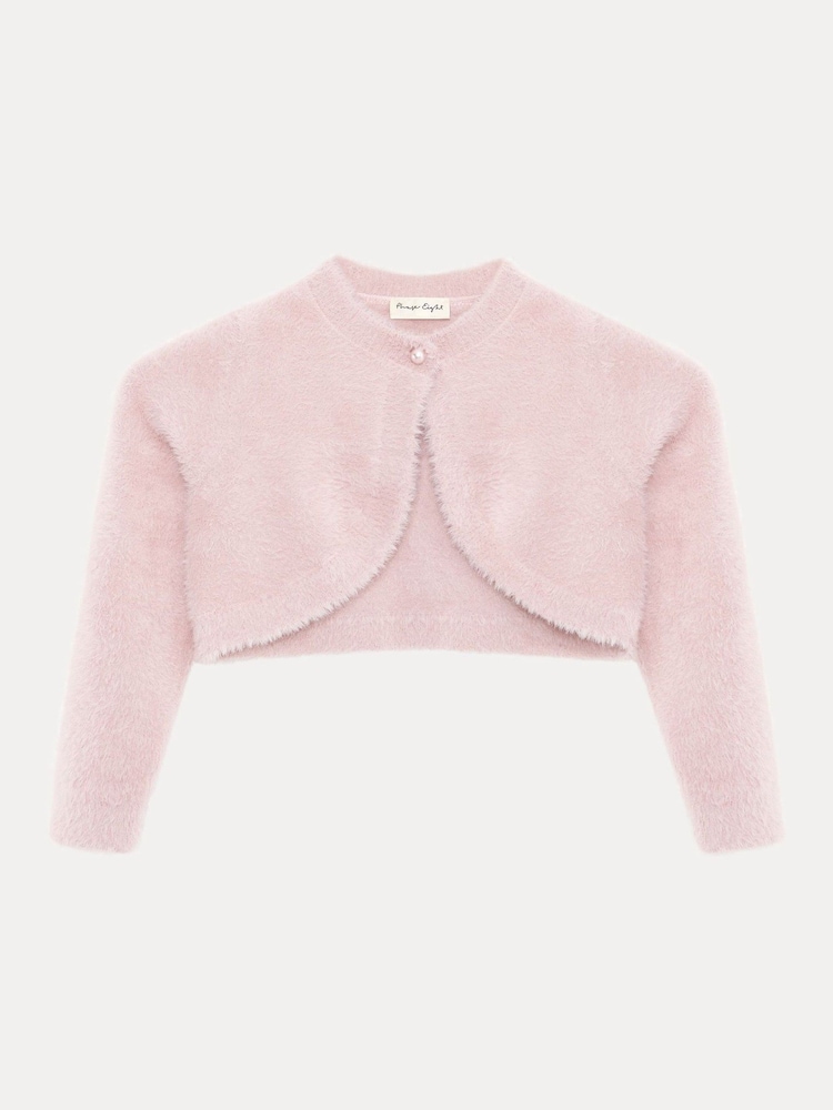 Phase Eight Pink Giselle Antique Rose Fluffy Cover-Up - Image 7 of 7