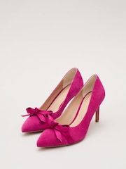Phase Eight Suede Bow Front Court Shoes - Imagen 2 de 7