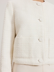 Phase Eight White Ripley Boucle Jacket - Image 4 of 6
