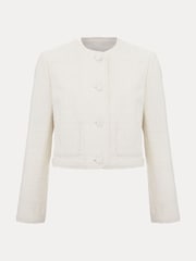 Phase Eight White Ripley Boucle Jacket - Image 6 of 6