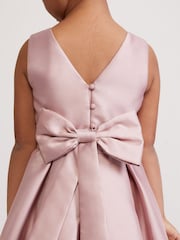 Phase Eight Pink Melody Antique Rose Satin Dress - Image 5 of 7