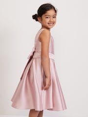 Phase Eight Pink Melody Antique Rose Satin Dress - Image 6 of 7