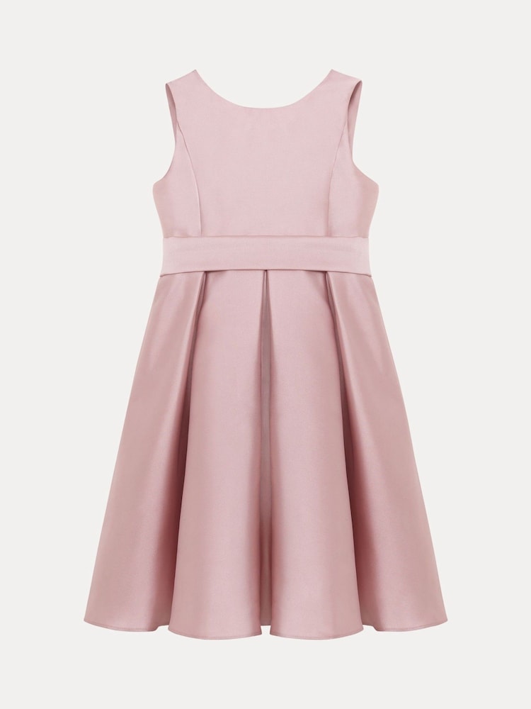 Phase Eight Pink Melody Antique Rose Satin Dress - Image 7 of 7