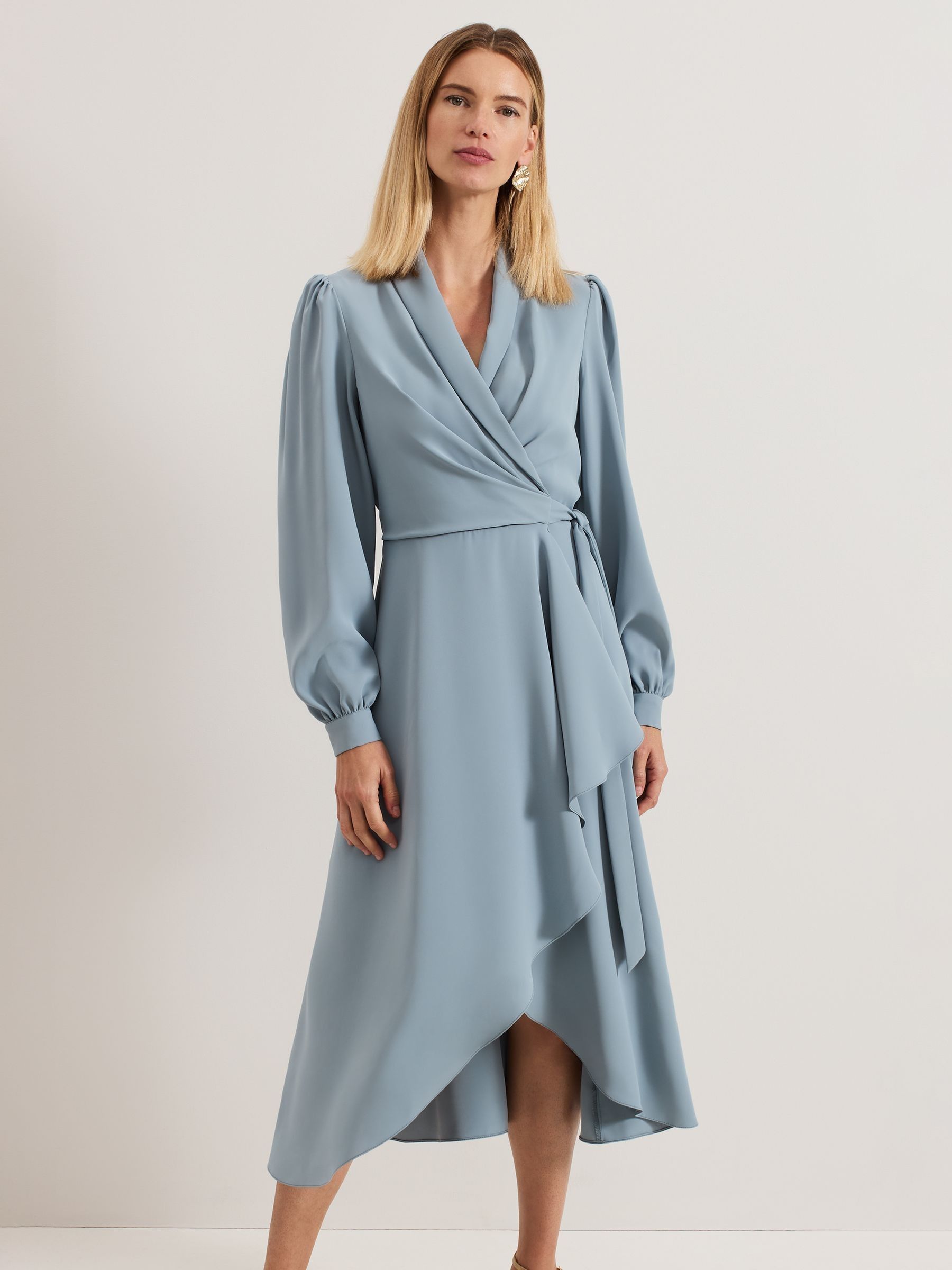 【PHASE EIGHT】Philippa Long Sleeve Midi Dress ミディドレス Philippa Long Sleeve Midi Dress | Phase Eight ROW |