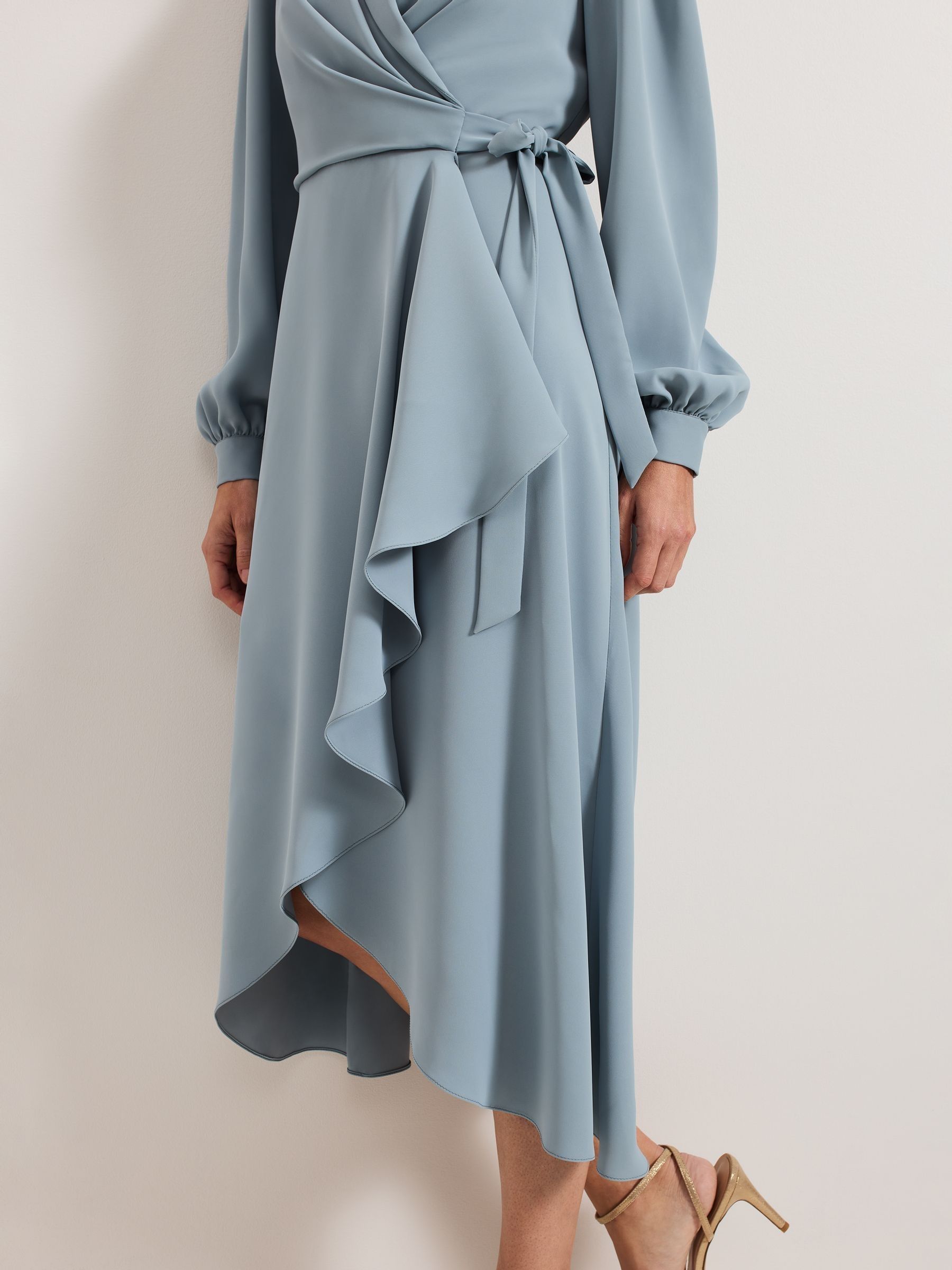 【関税込】PhaseEight ワンピース☆Phillippa Wrap Midi Dress, Buy Phase Eight Blue Phillippa Wrap Midi Dress from Next Oman
