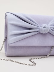 Azul - Phase Eight Knot Front Clutch Bag - Imagen 6 de 8