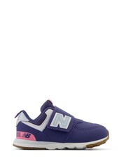 New Balance Blue Girls Infant 574 Trainers - Image 1 of 8