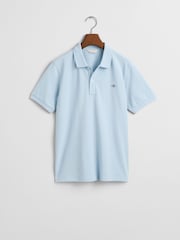 GANT Blue Kids Shield Logo Pique Polo Shirt - Image 1 of 1