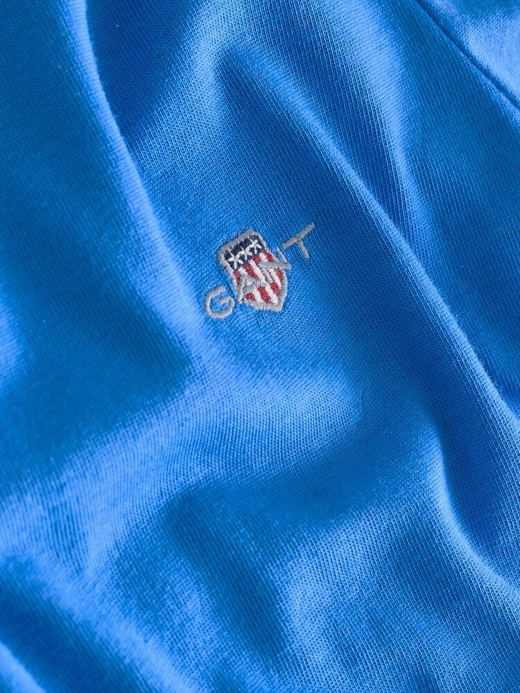 Himmelblau - GANT – Shield-Rundhals-T-Shirt für Kinder aus Baumwolle - Bild 4 von 4