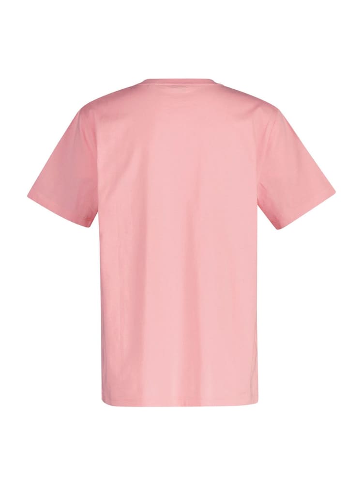 GANT Light Pink Kids Shield Crew Neck Cotton T-Shirt - Image 1 of 2
