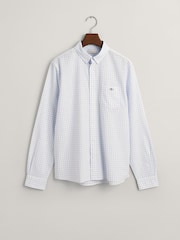 GANT Blue Kids Gingham Check Shirt - Image 5 of 5