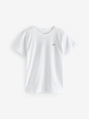 GANT Navy Crew Neck 100% Cotton T-Shirts 2 Pack - Image 3 of 3