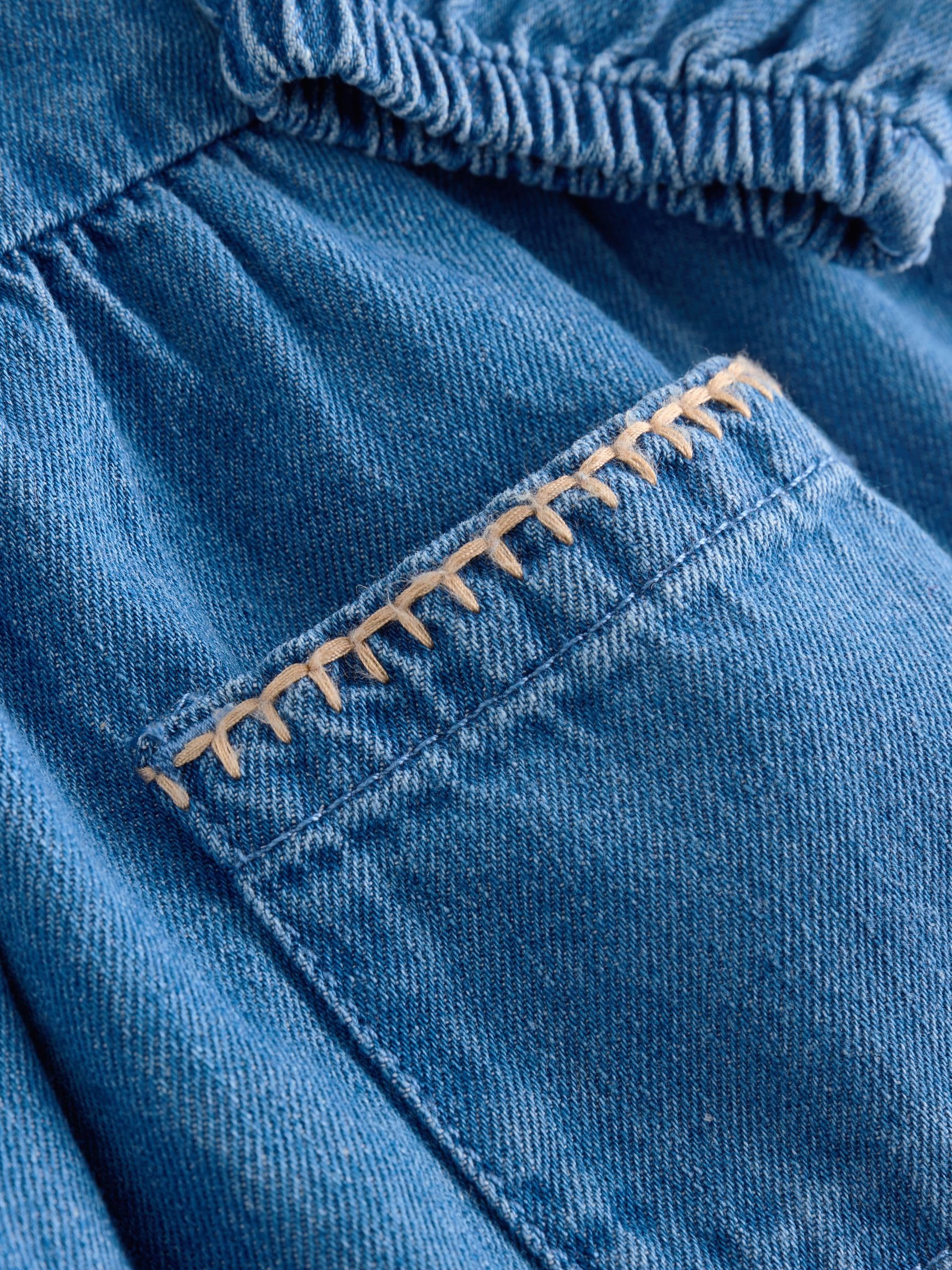 Buy Blue Baby Denim Romper (0mths-2yrs) from Next USA