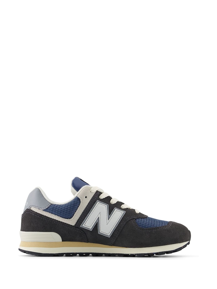 New Balance Green 574 Trainers - Image 1 of 8 New Balance Green 574 Trainers - Image 1 of 8