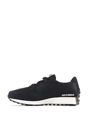 New Balance Black/White Boys 327 Trainers - Image 5 of 8