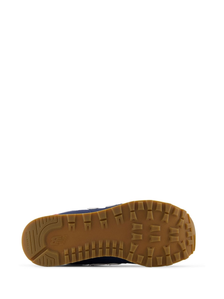New Balance Navy/Red 574 Trainers - Image 7 of 7