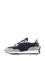 New Balance Black/Red Boys 327 Trainers - Image 2 of 5