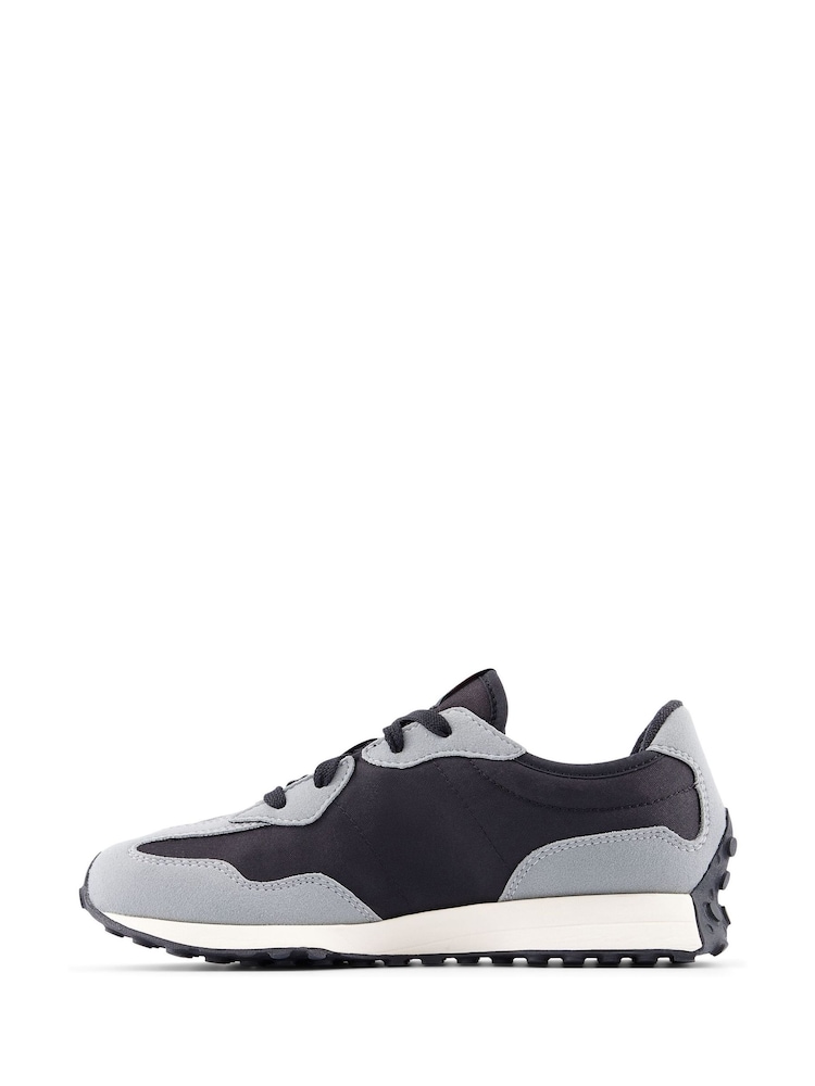 New Balance Black/Red Boys 327 Trainers - Image 2 of 5