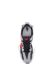 New Balance Black/Red Boys 327 Trainers - Image 4 of 5
