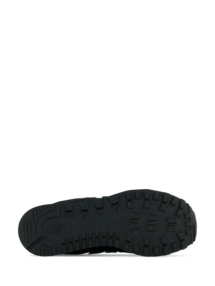 New Balance Black Boys 574 Trainers - Image 6 of 6