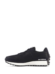 New Balance Black/White Boys 327 Trainers - Image 3 of 7