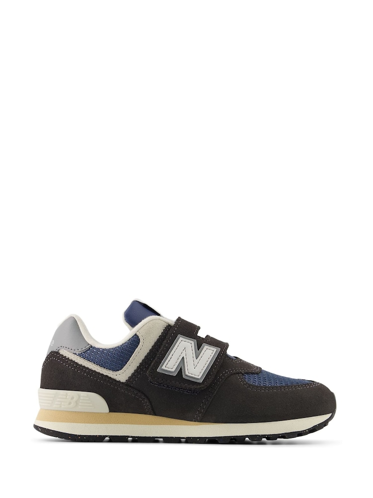 New Balance Black Boys 574 Trainers - Image 1 of 13 New Balance Black Boys 574 Trainers - Image 1 of 13