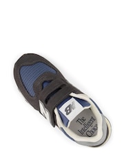 New Balance Black Boys 574 Trainers - Image 10 of 13