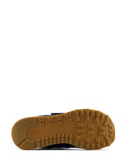 New Balance Navy/Red Boys 574 Trainers - Image 6 of 6